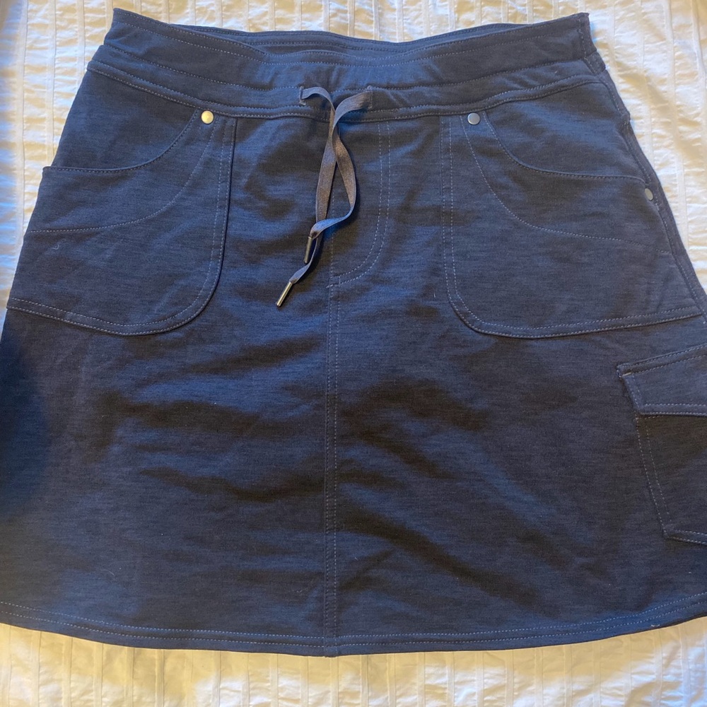 Dark Gray Khul skort